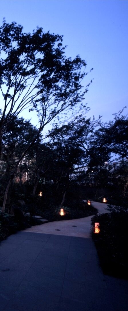 六本木ヒルズ　毛利庭園