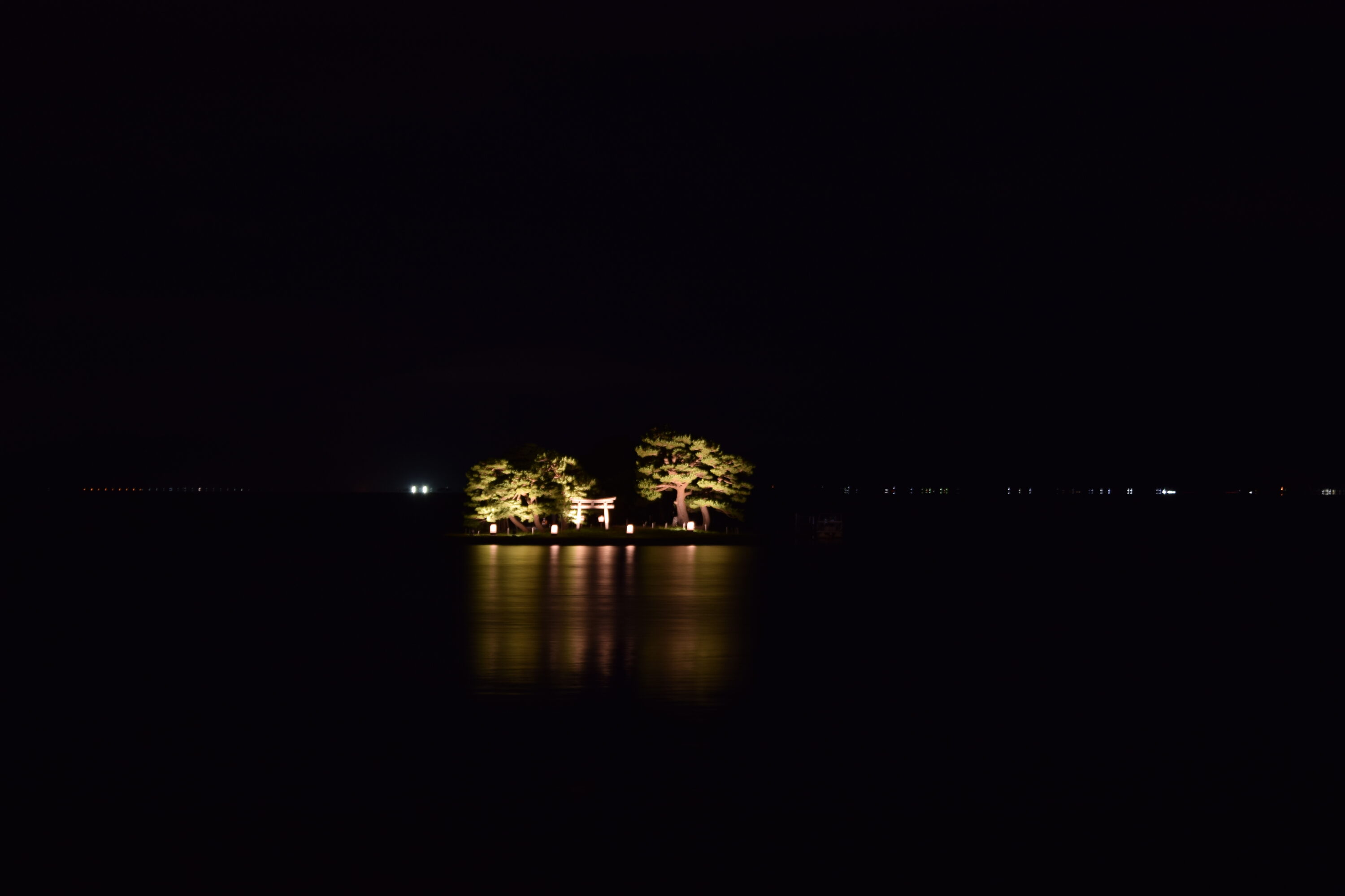 嫁ヶ島 景観演出照明常設化