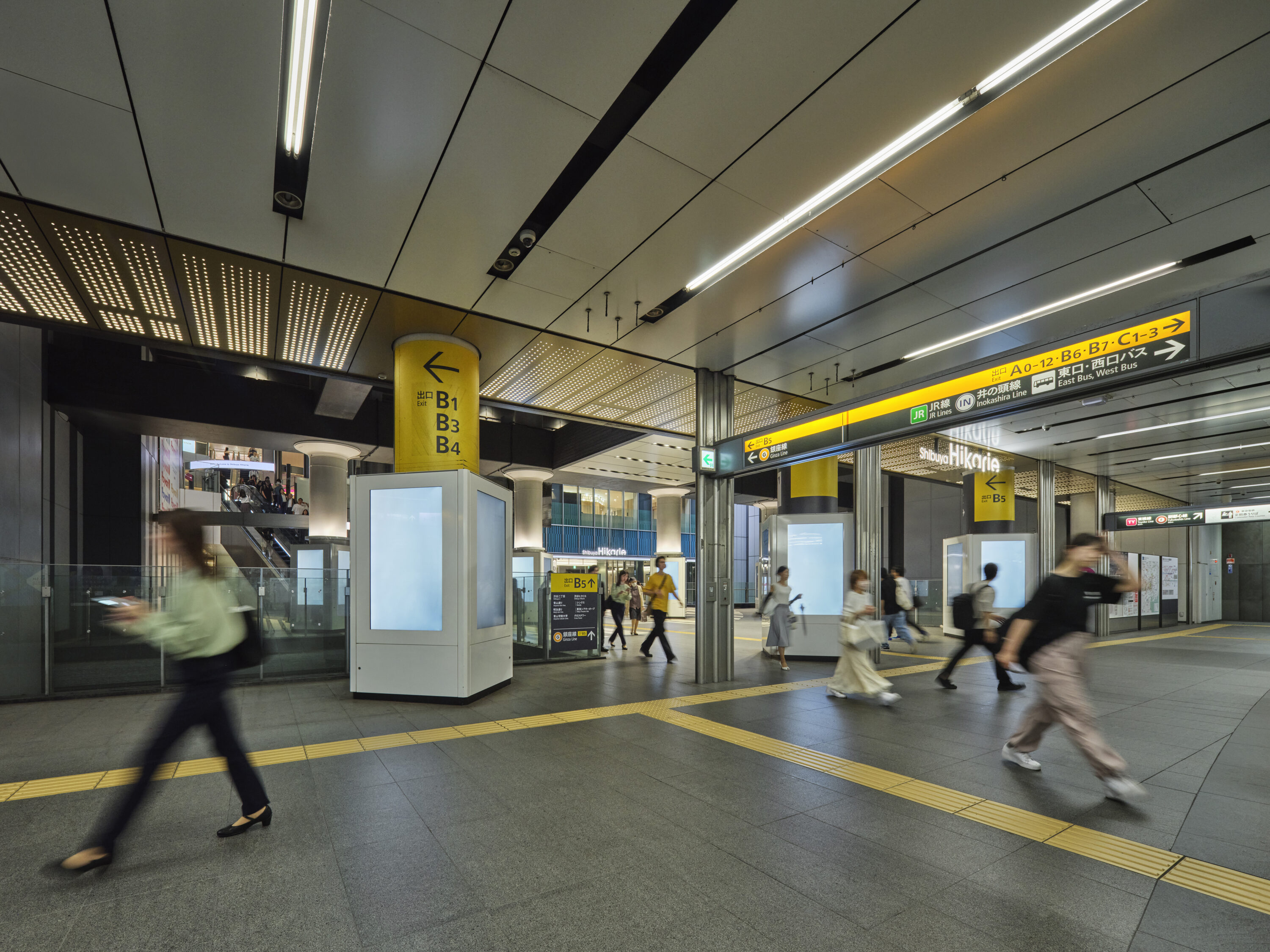 渋谷ヒカリエB3F 照明リニューアル