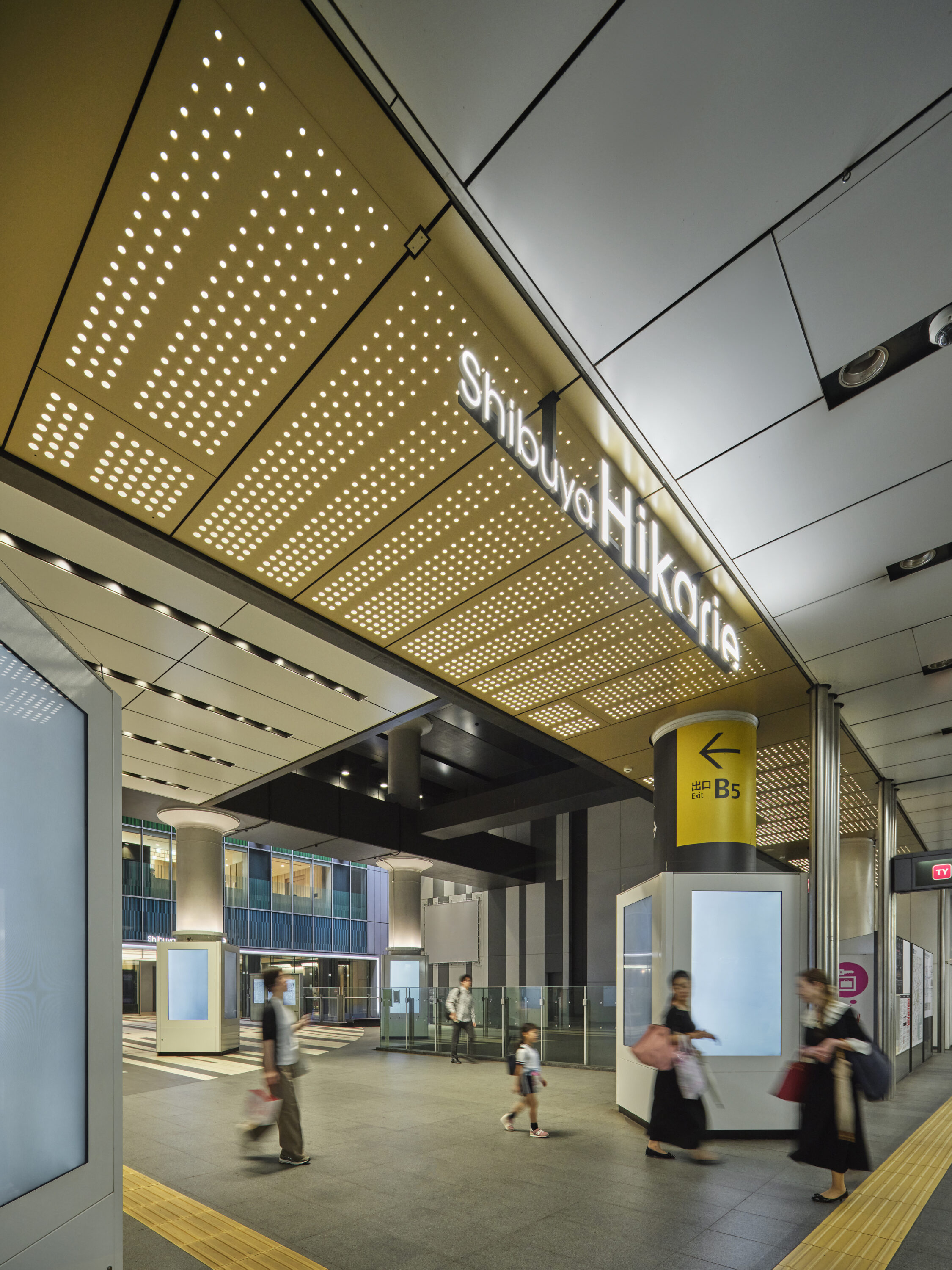 渋谷ヒカリエB3F 照明リニューアル