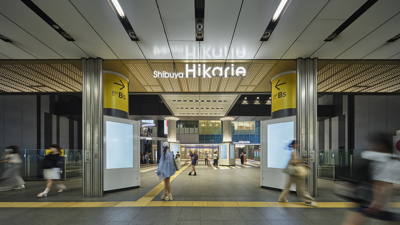 渋谷ヒカリエB3F 照明リニューアル