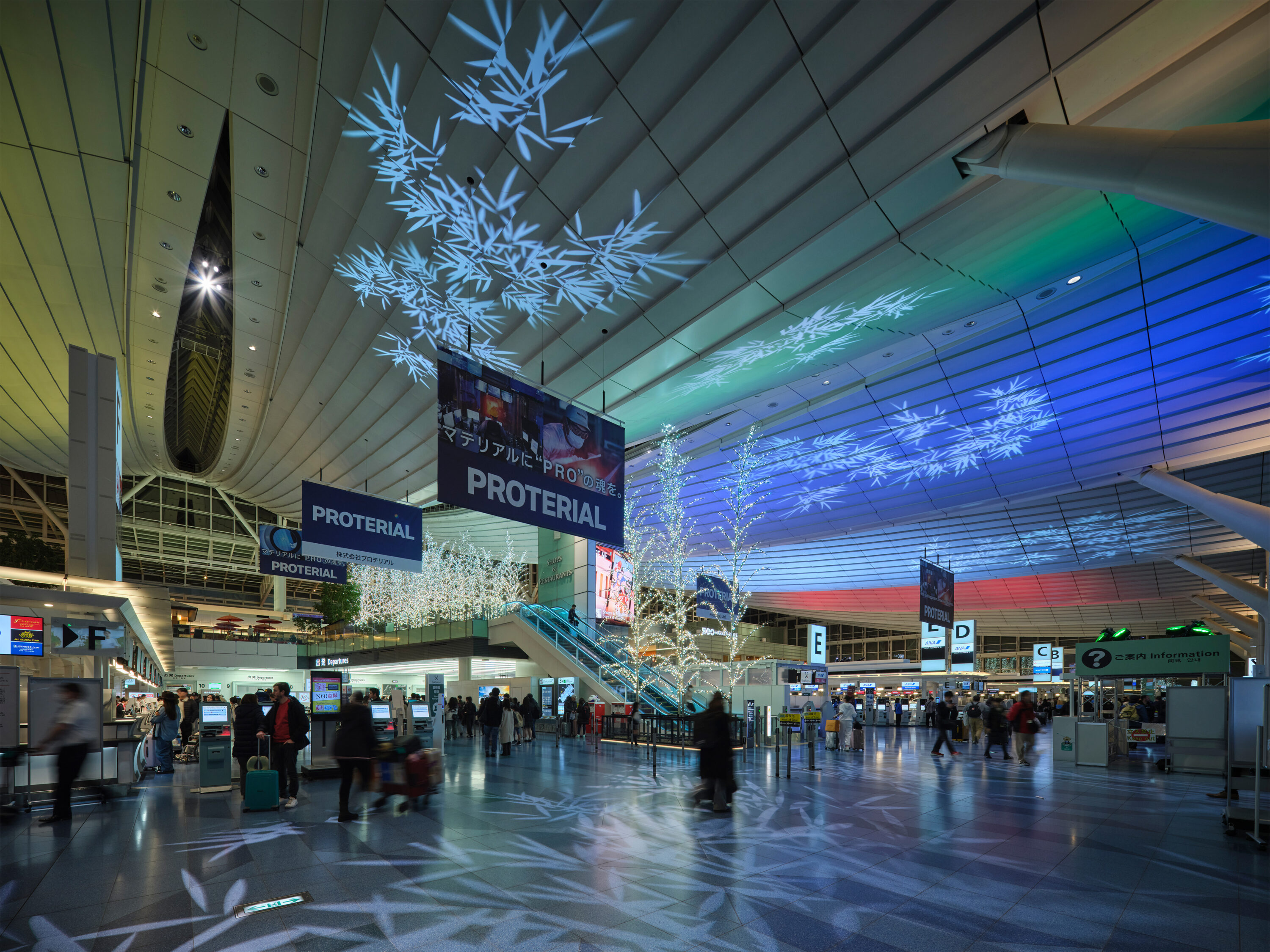 羽田 SKY illumination 2024 ~誰も見たことのない光~